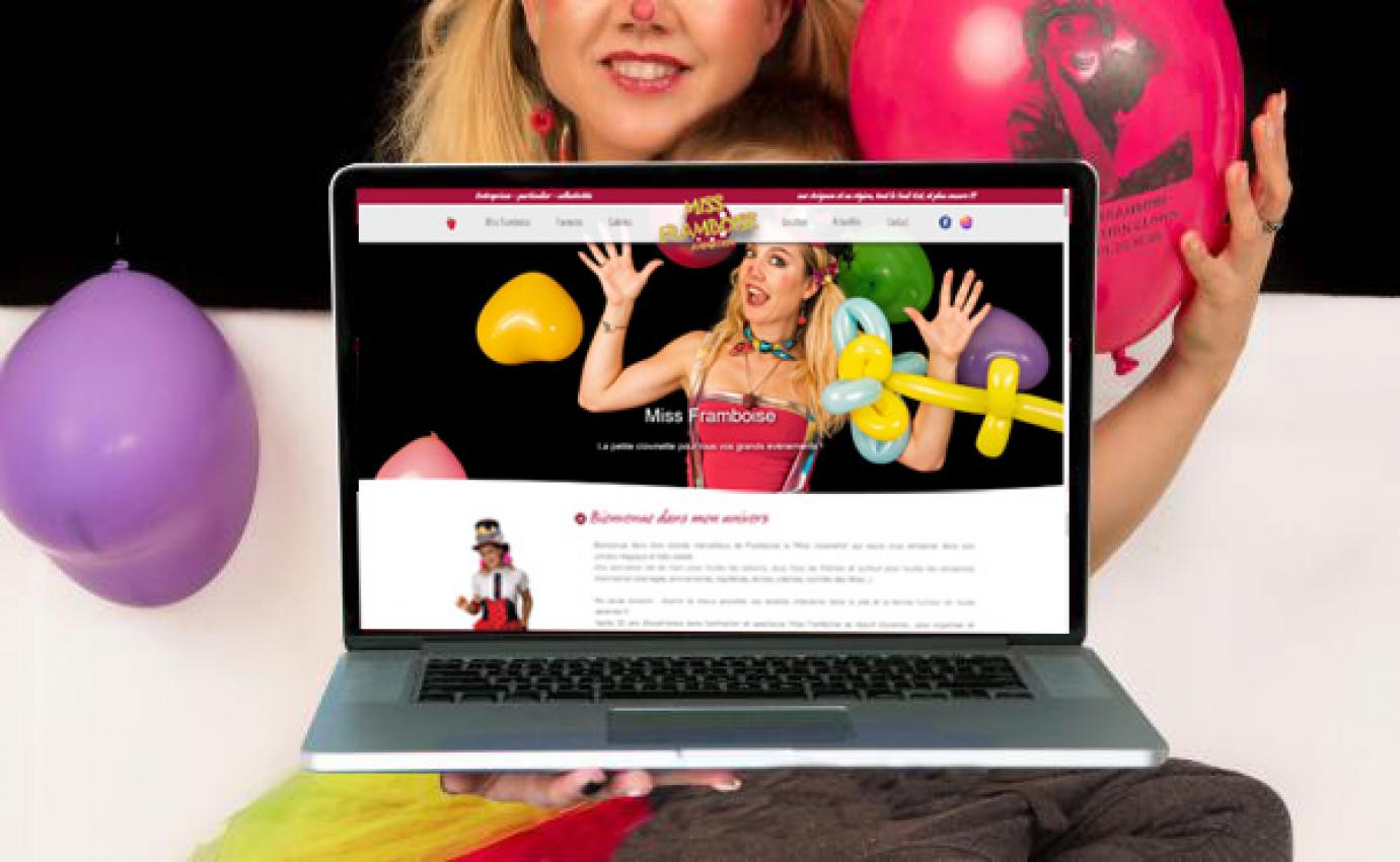 Refonte du site de Miss Framboise
