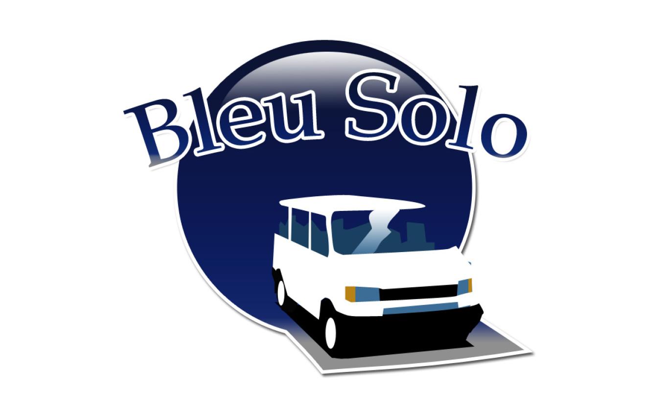 Création du logo Bleu Solo