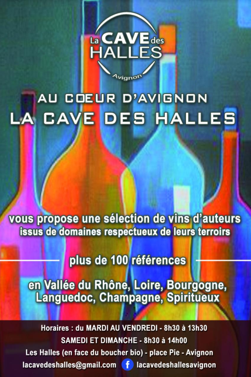 Création du flyer pour la Cave des Halles