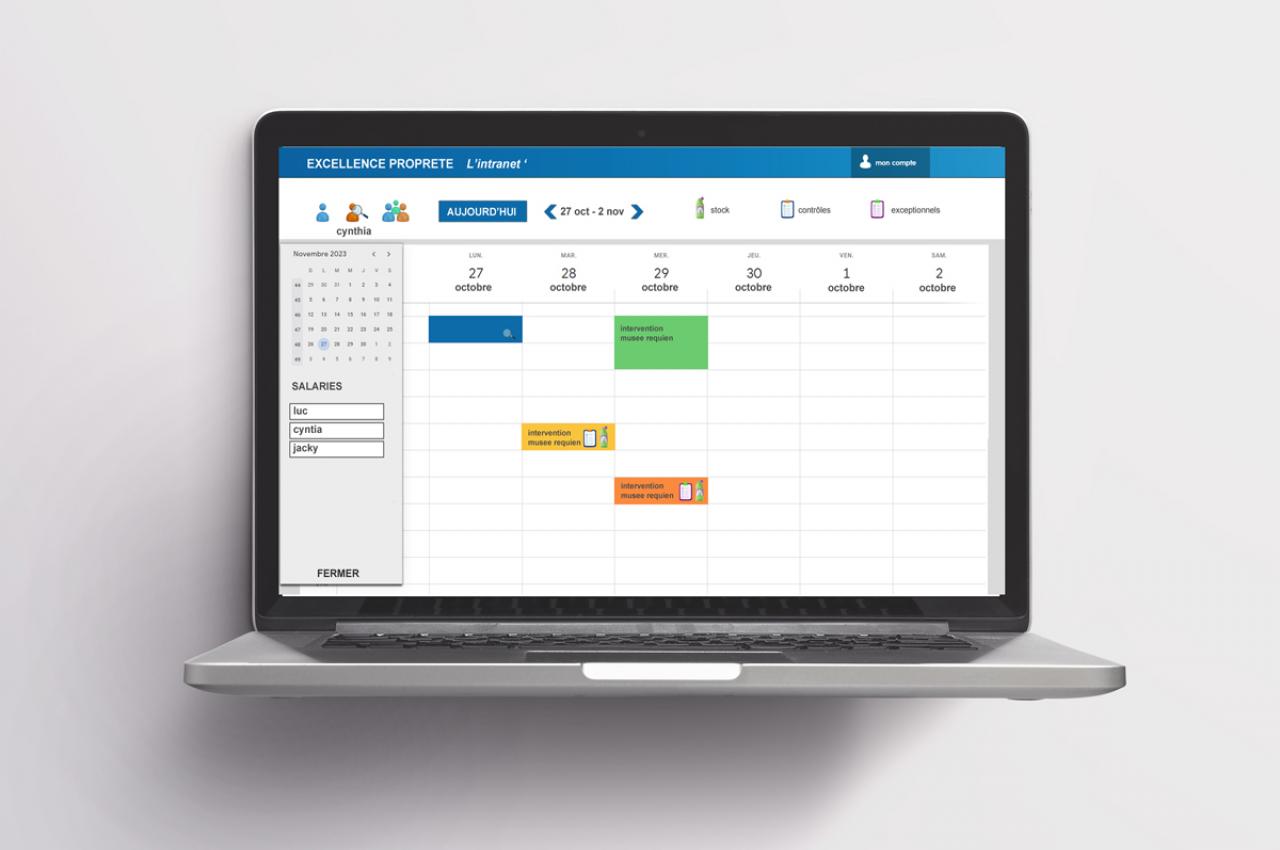 Gestion des plannings sur mesure pour Excellence Propreté